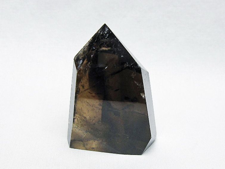 虹入り ライトニング水晶ガーデン水晶 六角柱 [t705-7613] 1枚目