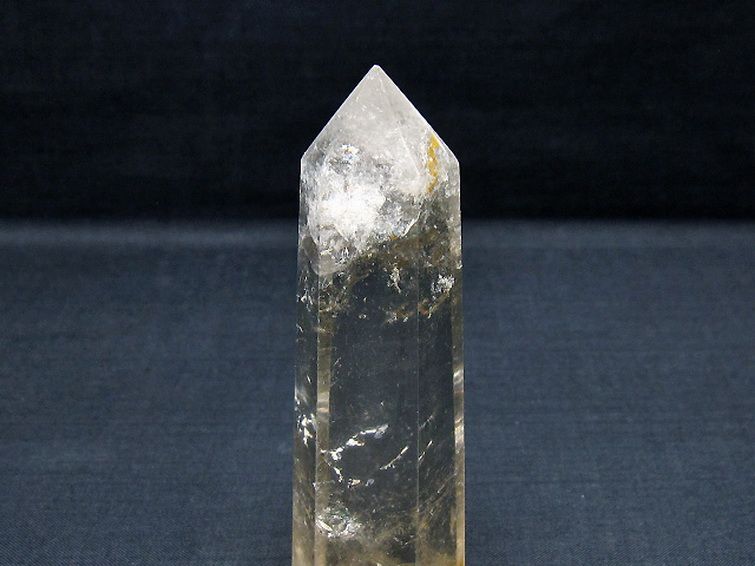 虹入り ライトニング水晶ガーデン水晶 六角柱[T705-7624] 3枚目