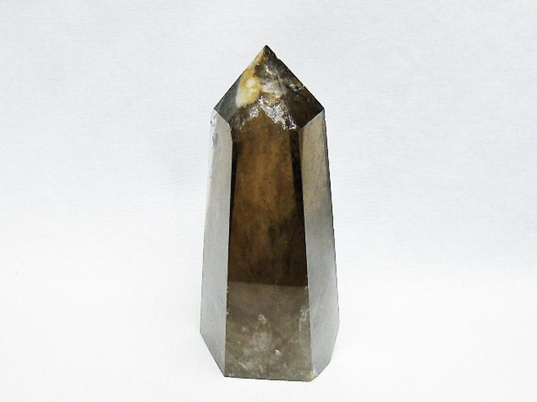 ライトニング水晶ガーデン水晶 六角柱[T705-7646] 1枚目