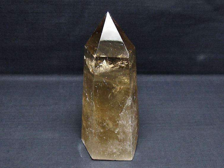 ライトニング水晶 六角柱[T705-7662] 1枚目