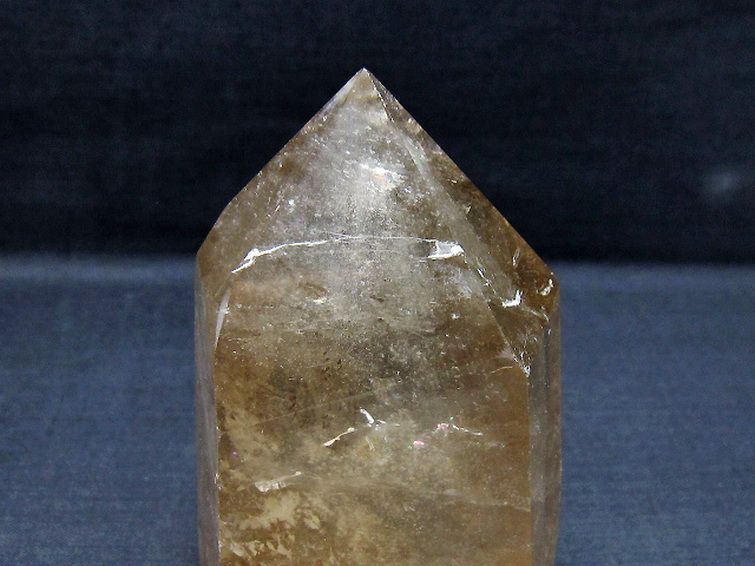 ライトニング水晶 六角柱[T705-7671] 3枚目