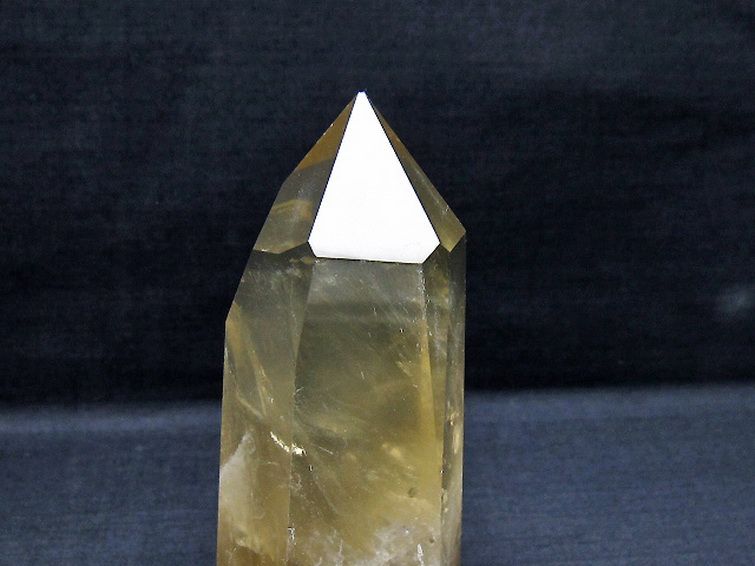 シトリン水晶 六角柱 [t705-7687] 2枚目