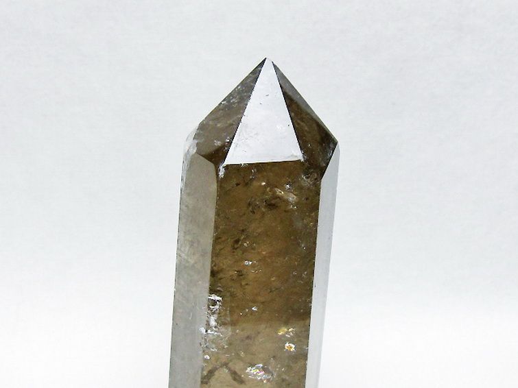 虹入り ライトニング水晶ガーデン水晶 六角柱[T705-7690] 3枚目