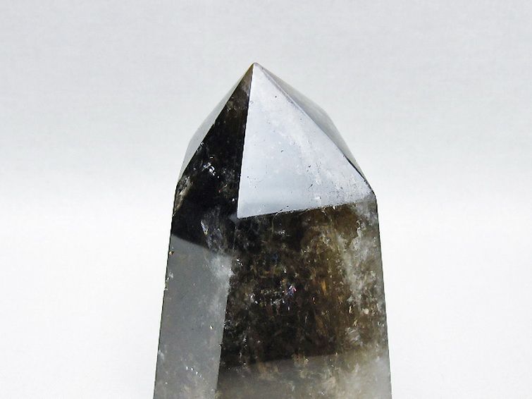 虹入り ライトニング水晶ガーデン水晶 六角柱[T705-7723] 3枚目