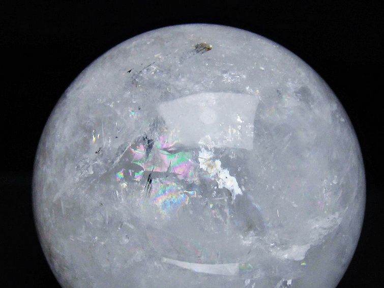 4.9Kg ヒマラヤ水晶 丸玉 157mm [T718-3281] 2枚目