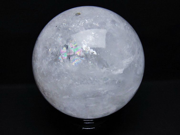 4.9Kg ヒマラヤ水晶 丸玉 157mm [T718-3281] 3枚目