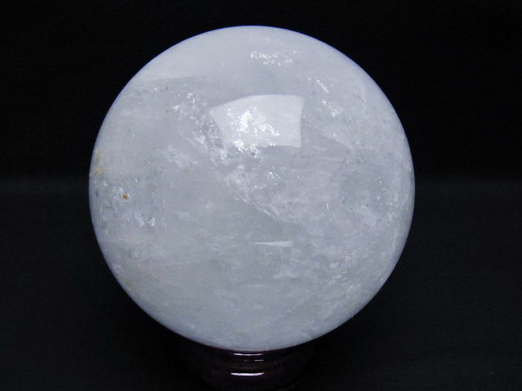 1.7Kg ヒマラヤ水晶 丸玉 110mm [T718-3293] 3枚目