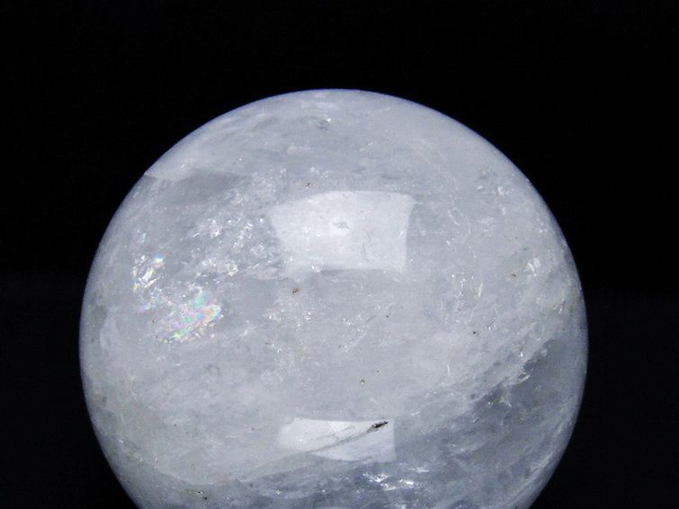 2Kg ヒマラヤ水晶 丸玉 120mm [T718-3317] 2枚目