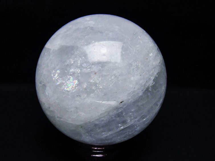 2Kg ヒマラヤ水晶 丸玉 120mm [T718-3317] 3枚目