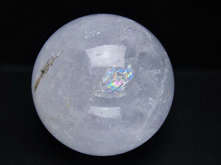 1.9Kg ヒマラヤ水晶 丸玉 115mm [T718-3321] 1枚目