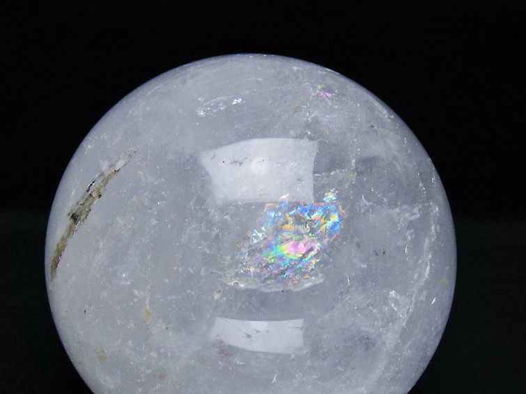 1.9Kg ヒマラヤ水晶 丸玉 115mm [T718-3321] 2枚目