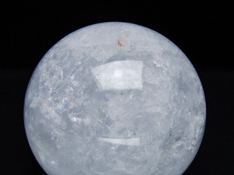 1.6Kg ヒマラヤ水晶 丸玉 110mm [T718-3325] 2枚目