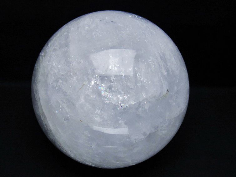 5.7Kg ヒマラヤ水晶 丸玉 165mm [T718-3330] 1枚目