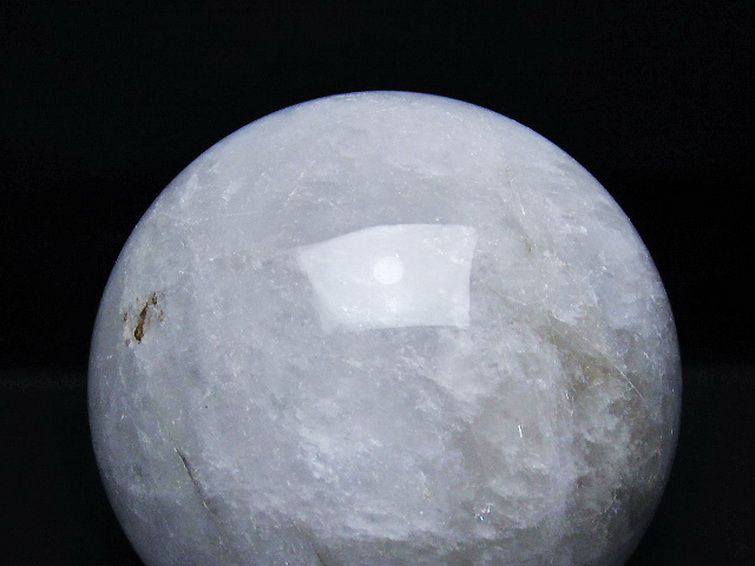 8Kg ヒマラヤ水晶 丸玉 185mm [T718-3335] 2枚目