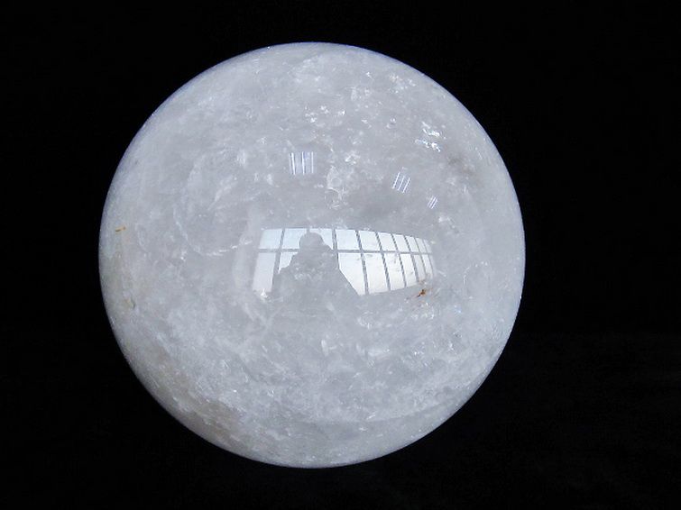 21.5Kg ヒマラヤ水晶 丸玉 250mm 同梱不可[T718-3350] 1枚目