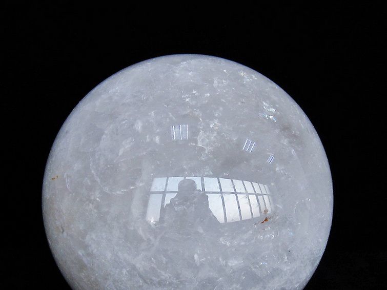 21.5Kg ヒマラヤ水晶 丸玉 250mm 同梱不可[T718-3350] 2枚目