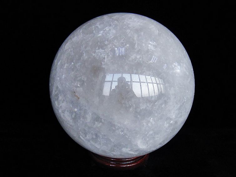 21.5Kg ヒマラヤ水晶 丸玉 250mm 同梱不可[T718-3350] 3枚目