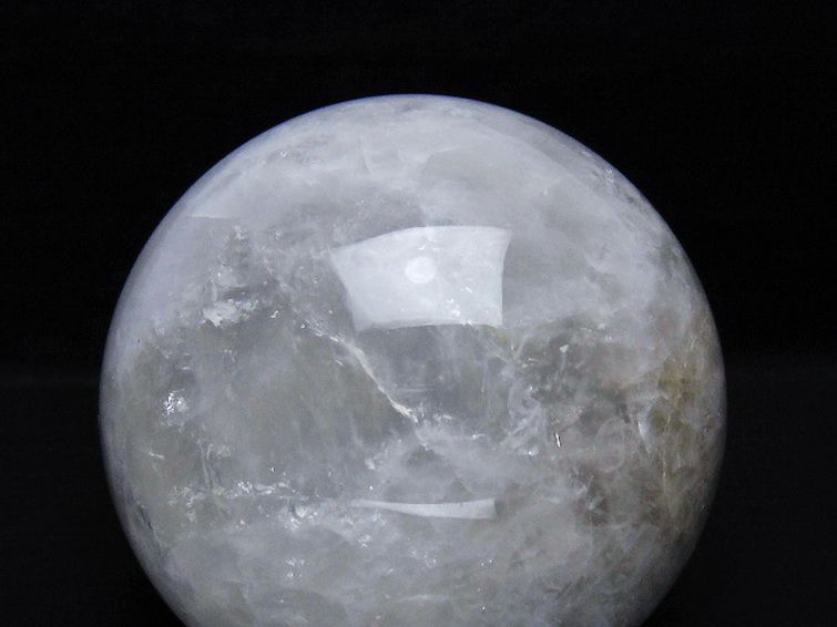 2.6Kg ヒマラヤ水晶 丸玉 125mm [T718-3365] 2枚目