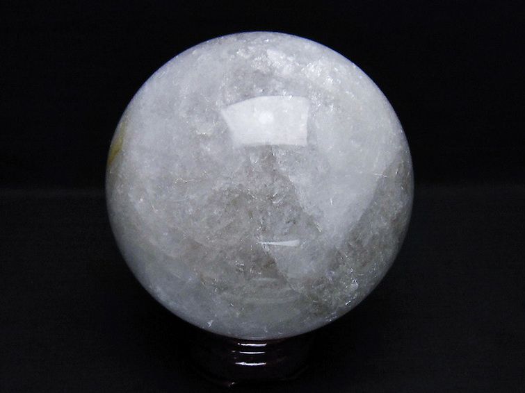 2.1Kg ヒマラヤ水晶 丸玉 120mm [T718-3394] 3枚目