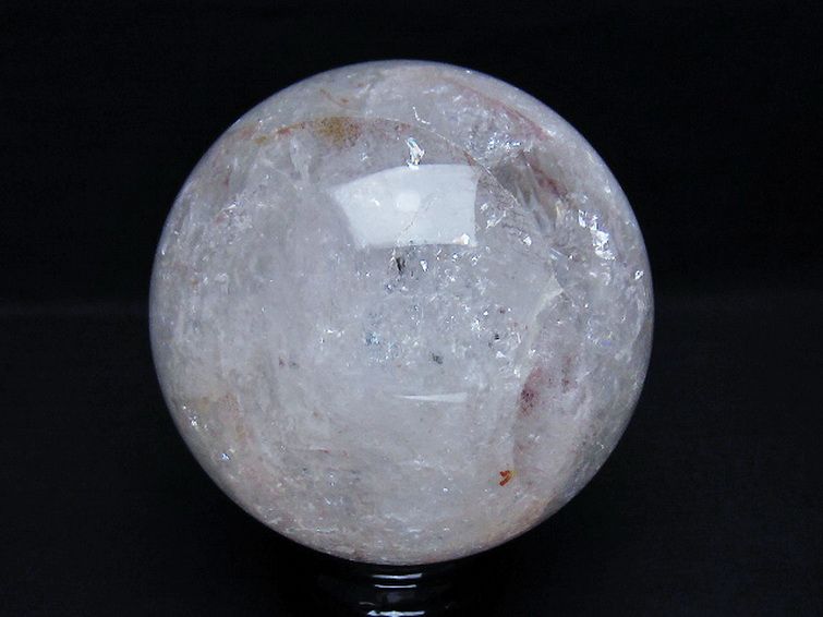 1.6Kg ヒマラヤ水晶 丸玉 110mm [T718-3414] 3枚目