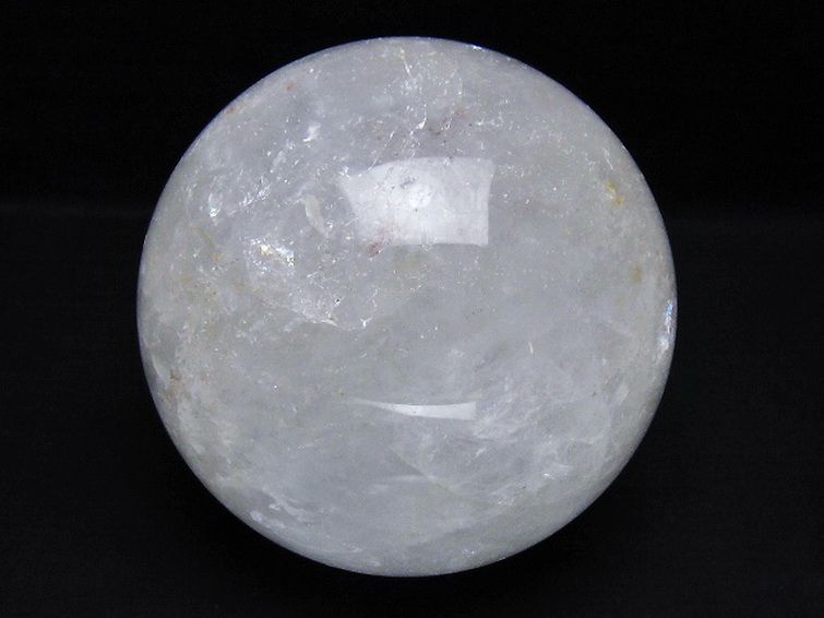 2.5Kg ヒマラヤ水晶 丸玉 125mm [T718-3424] 1枚目