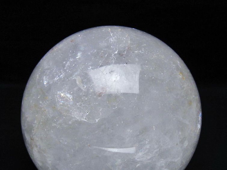 2.5Kg ヒマラヤ水晶 丸玉 125mm [T718-3424] 2枚目