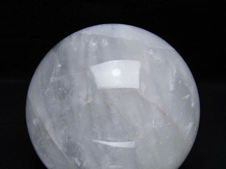 2.5Kg ヒマラヤ水晶 丸玉 125mm [T718-3429] 2枚目