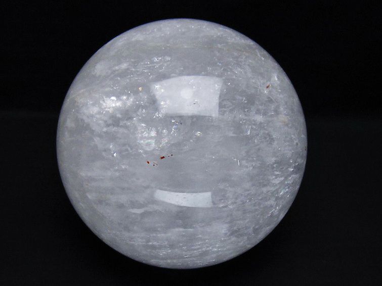 2.7Kg ヒマラヤ水晶 丸玉 130mm [T718-3438] 1枚目