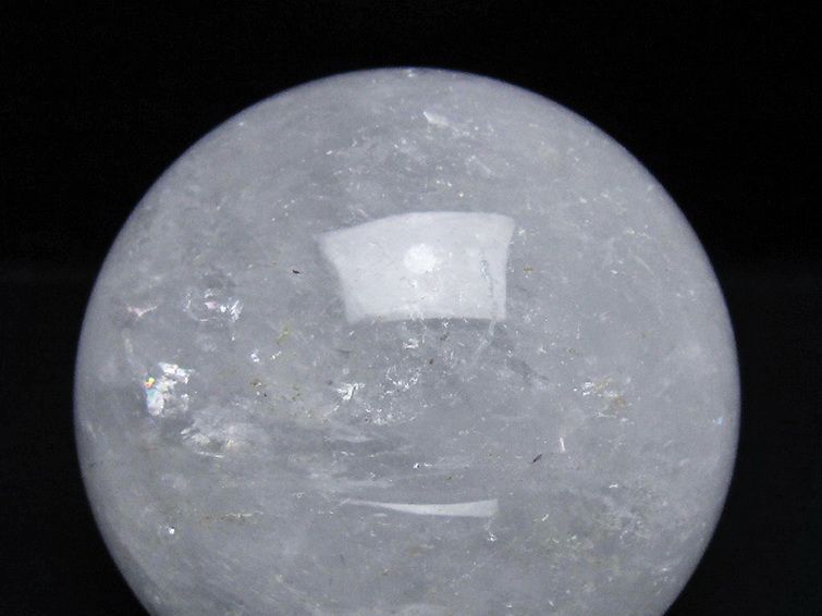 1.9Kg ヒマラヤ水晶 丸玉 115mm [T718-3444] 2枚目