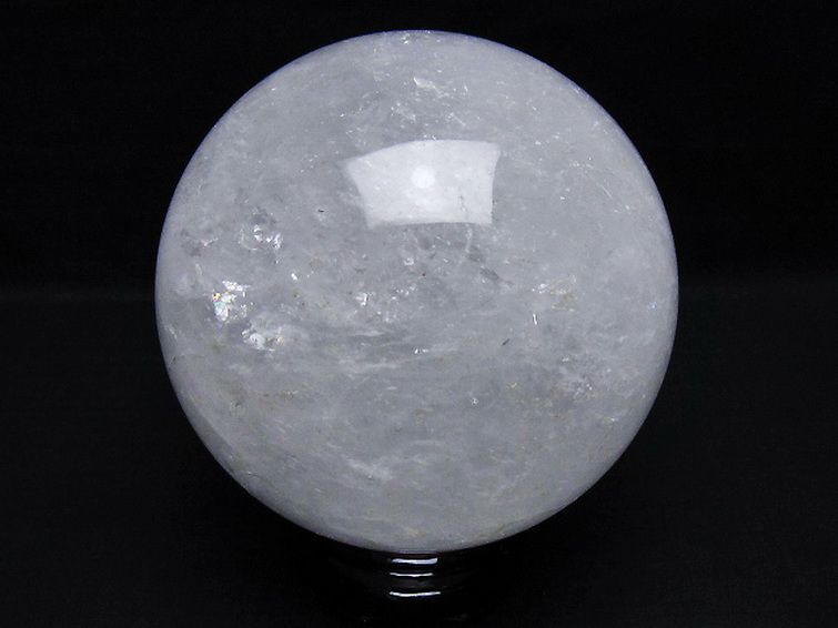 1.9Kg ヒマラヤ水晶 丸玉 115mm [T718-3444] 3枚目