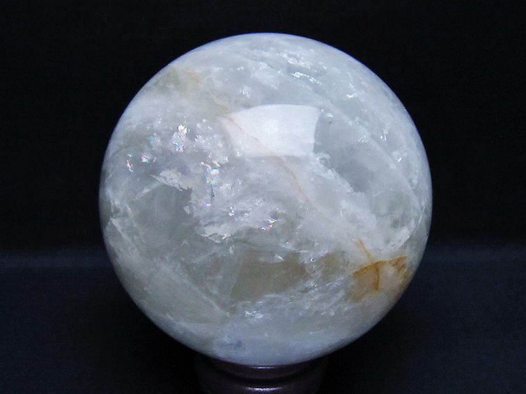 2.2Kg ヒマラヤ水晶 丸玉 120mm [t718-3489] 3枚目