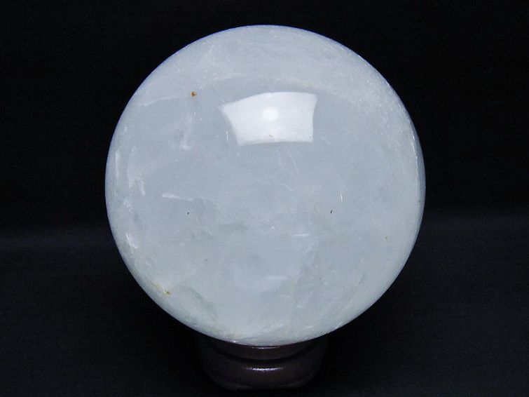 2.1Kg ヒマラヤ水晶 丸玉 117mm [t718-3506] 3枚目