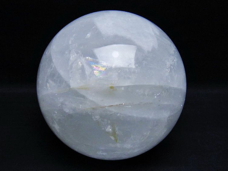 2.5Kg ヒマラヤ水晶 丸玉 125mm [t718-3523] 1枚目