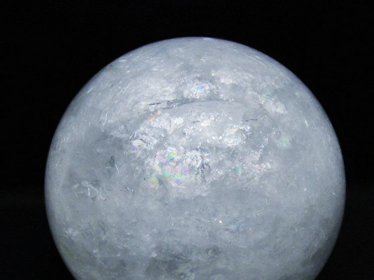 2.4Kg ヒマラヤ水晶 丸玉 125mm [t718-3524] 2枚目