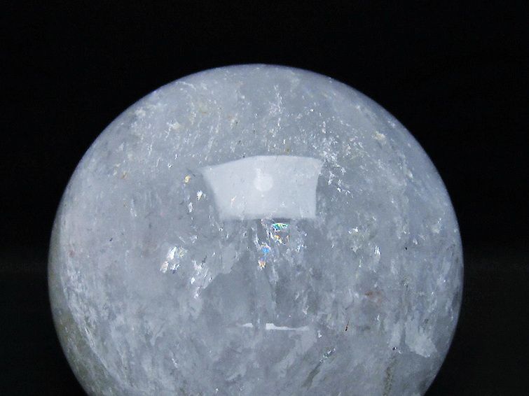 1.6Kg ヒマラヤ水晶 丸玉 110mm [t718-3528] 2枚目