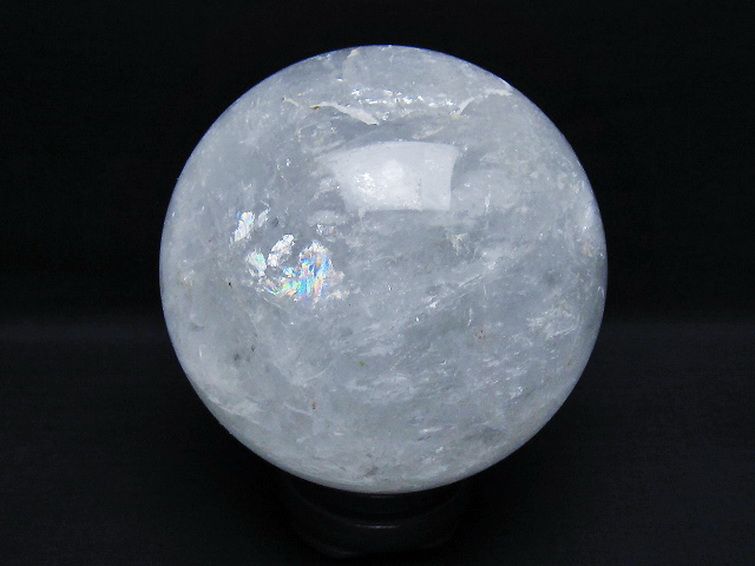 1.8Kg ヒマラヤ水晶 丸玉 110mm [t718-3534] 3枚目