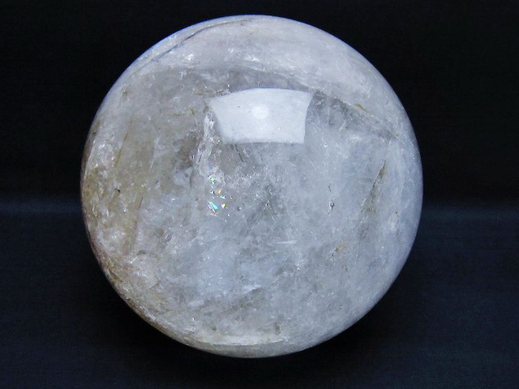 4.1Kg ヒマラヤ水晶 丸玉 147mm [t718-3546] 1枚目