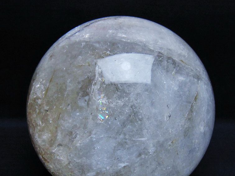 4.1Kg ヒマラヤ水晶 丸玉 147mm [t718-3546] 2枚目