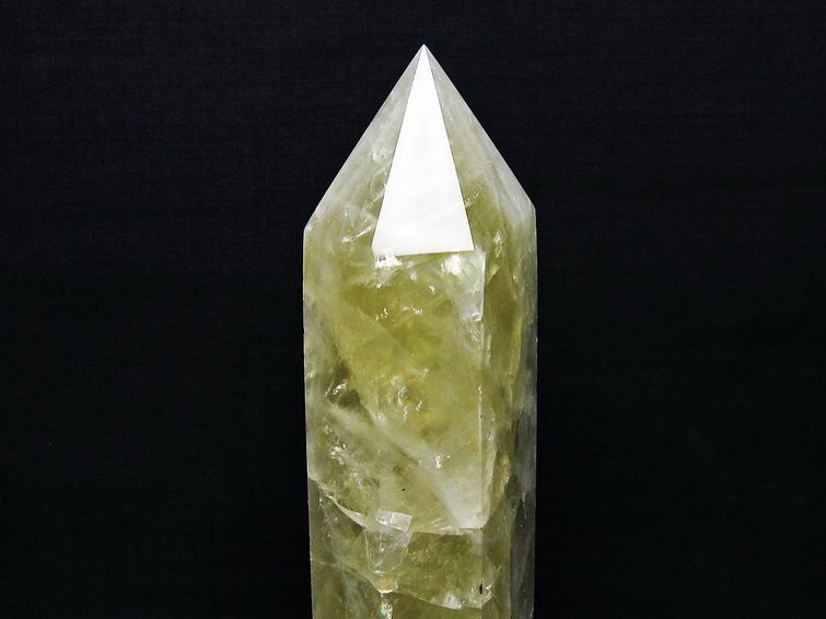 1.6Kg シトリン水晶 六角柱[T719-4933] 3枚目