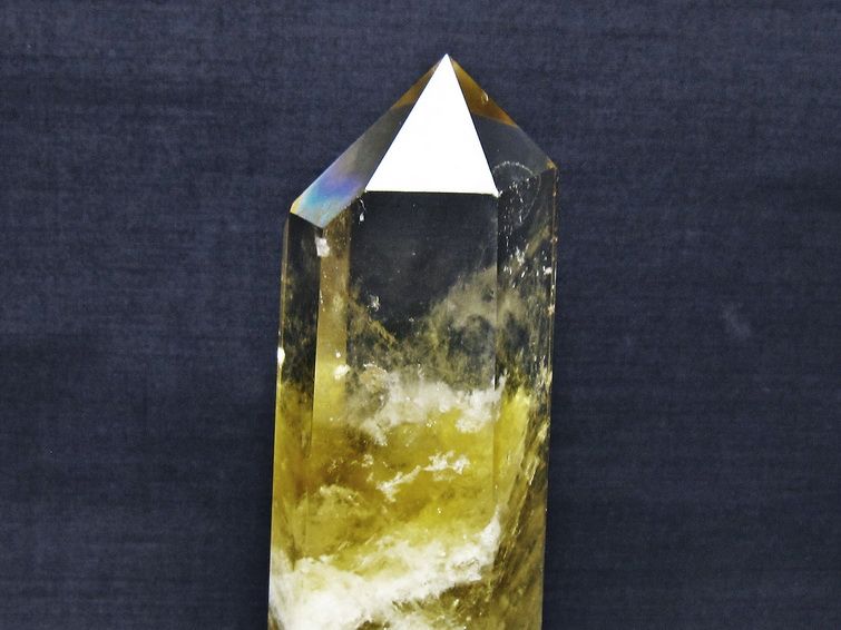 シトリン水晶 六角柱 [t719-4963] 3枚目