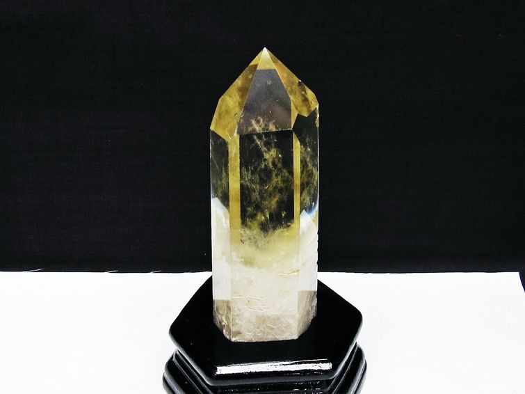 シトリン水晶 六角柱 [t719-4994] 1枚目
