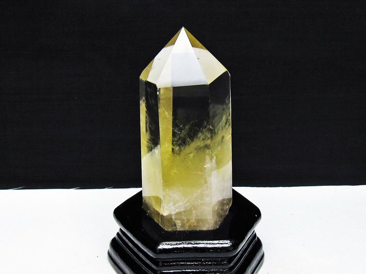 シトリン水晶 六角柱[T719-5000] 1枚目