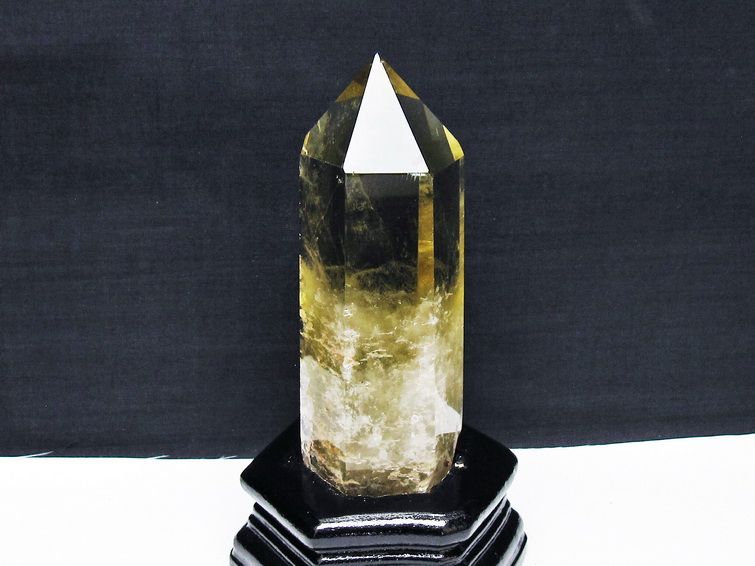 シトリン水晶 六角柱 [t719-5013] 1枚目