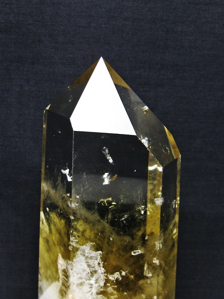 シトリン水晶 六角柱[T719-5023] 2枚目