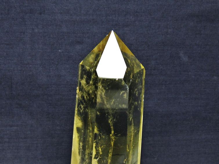 シトリン水晶 六角柱[T719-5028] 3枚目