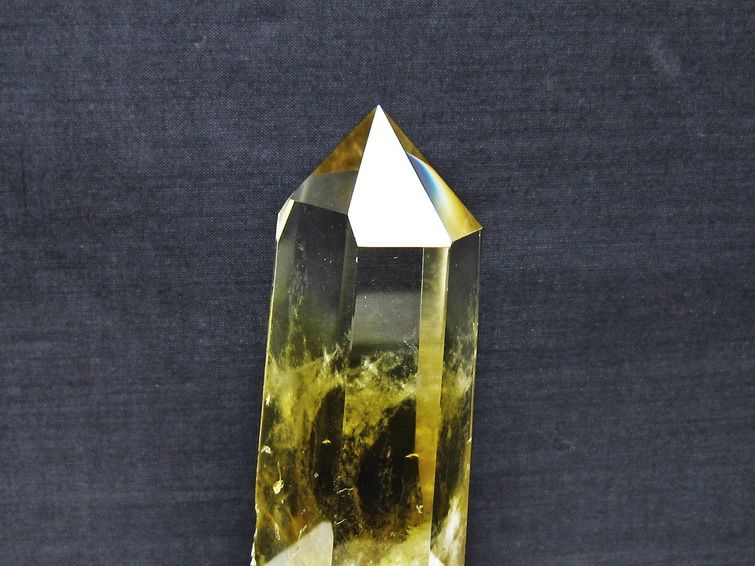 シトリン水晶 六角柱[T719-5033] 3枚目