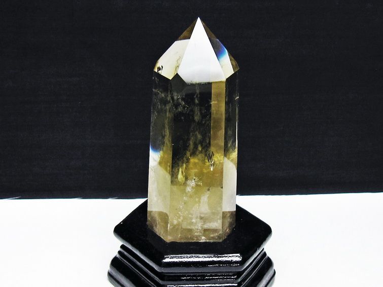 シトリン水晶 六角柱[T719-5036] 1枚目