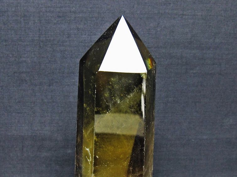 1.1Kg シトリン水晶 六角柱[T719-5055] 3枚目