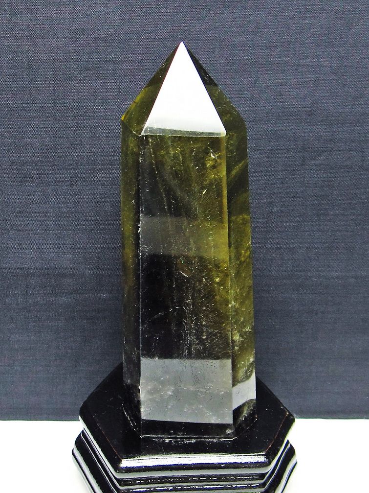 1.2Kg シトリン水晶 六角柱[T719-5056] 1枚目