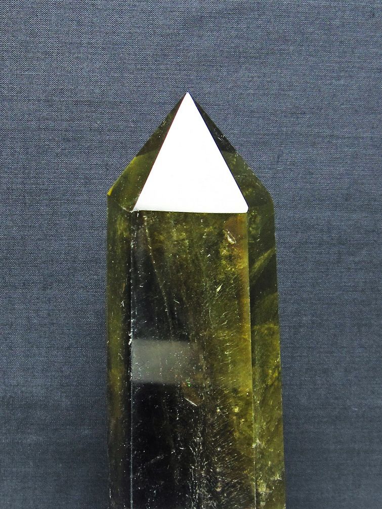 1.2Kg シトリン水晶 六角柱[T719-5056] 2枚目